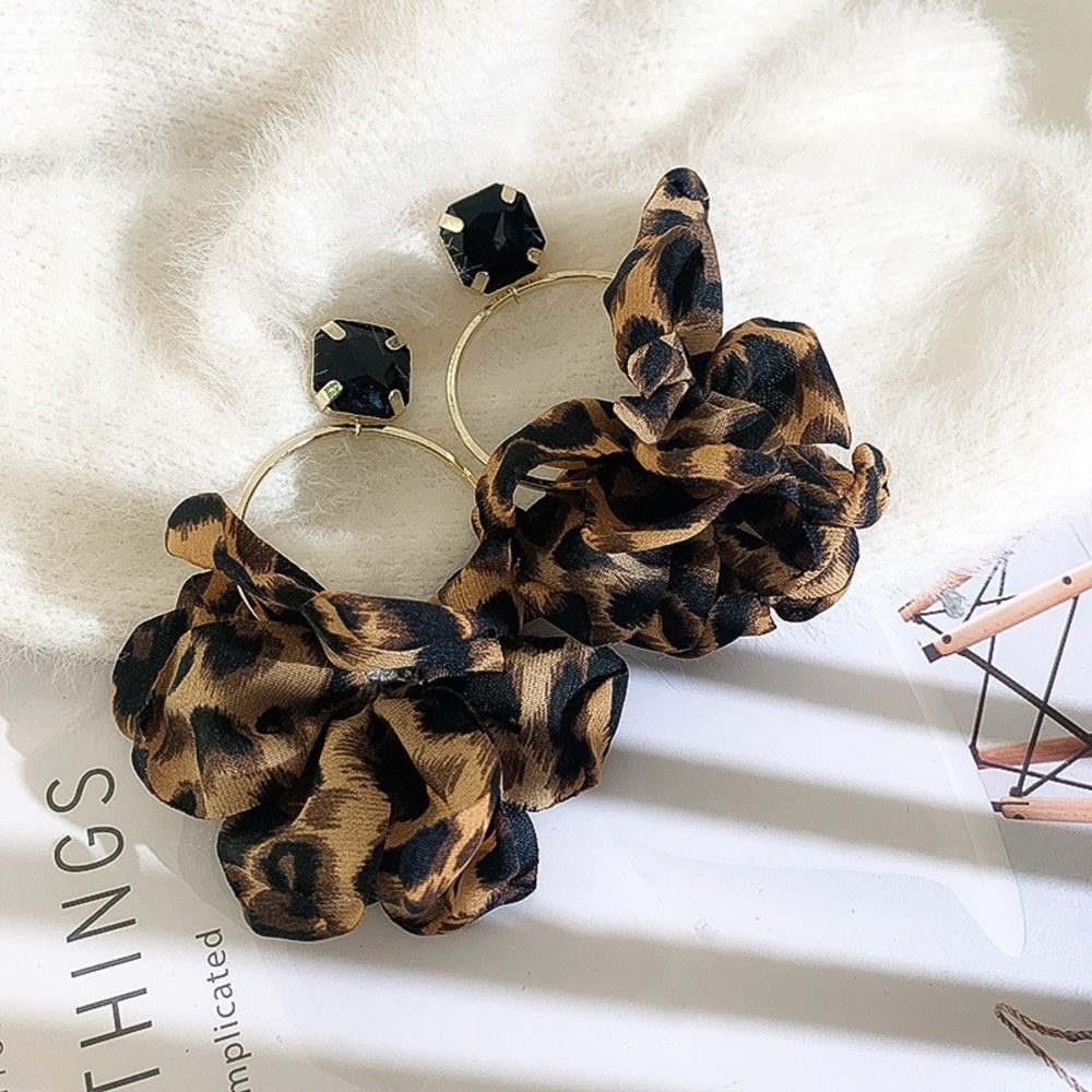 Animal Print Earrings